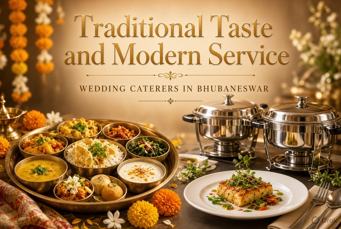 Traditional Taste and Modern Service – Wedding Caterers in Bhubaneswar